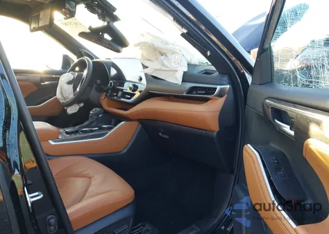 2024 Toyota Highlander Hybrid Platinum из США, поврежденный, VIN 5TDEBRCH4RS637554